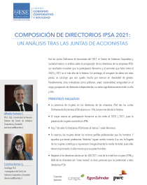Enrione, A. & Berner, C. (2021) Composición de los directorios IPSA 2021: Un análisis tras las Juntas Ordinarias de Accionistas