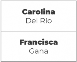 C. del Río | F. Gana