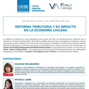 Reunión Familias Empresarias: 