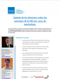 Enrione, A. & Pavlic, F. (2022) Opinión de los directores sobre las sanciones de la FNE por casos de interlocking