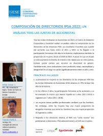 Enrione, A. & Pavlic, F. (2022) Composición de los directorios IPSA 2022: Un análisis tras las Juntas Ordinarias de Accionistas Ver más