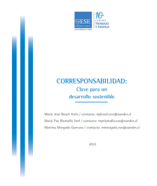 Bosch, M.J., Riumalló, M.P., Morgado, M. (2022) Corresponsabilidad : Clave para un desarrollo sostenible.